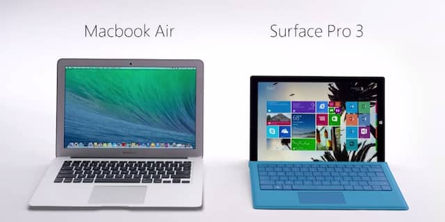 Microsoft Valt Macbook Air n In Surface Pro 3 Reclames Nu Het Laatste Nieuws Het Eerst Op Nu Nl
