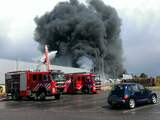 Zeer grote brand bij Destra data in Breda.