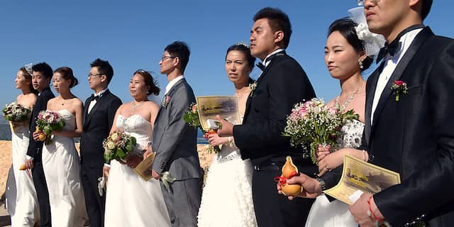 Chinese bruiloft