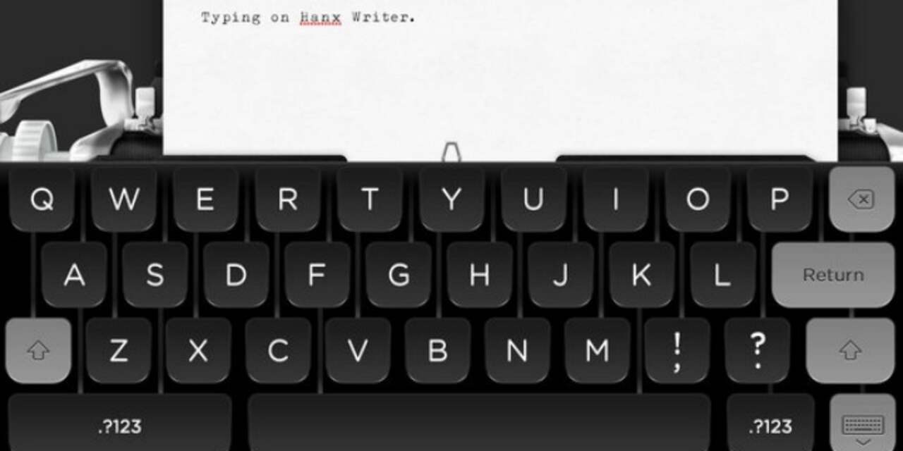 Tom Hanks komt met typemachine-app voor 'hipsters'