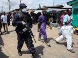 Liberia drukt betoging over ebola de kop in