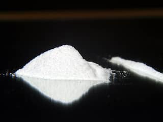 Cocaine drugs lijntje poeder
