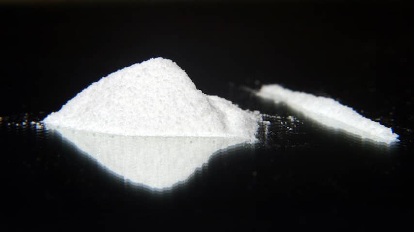 Cocaine drugs lijntje poeder