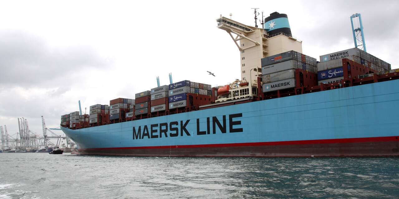 Maersk vervoert minder naar Midden-Oosten