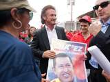 Sean Penn voert campagne met Hugo Chavez