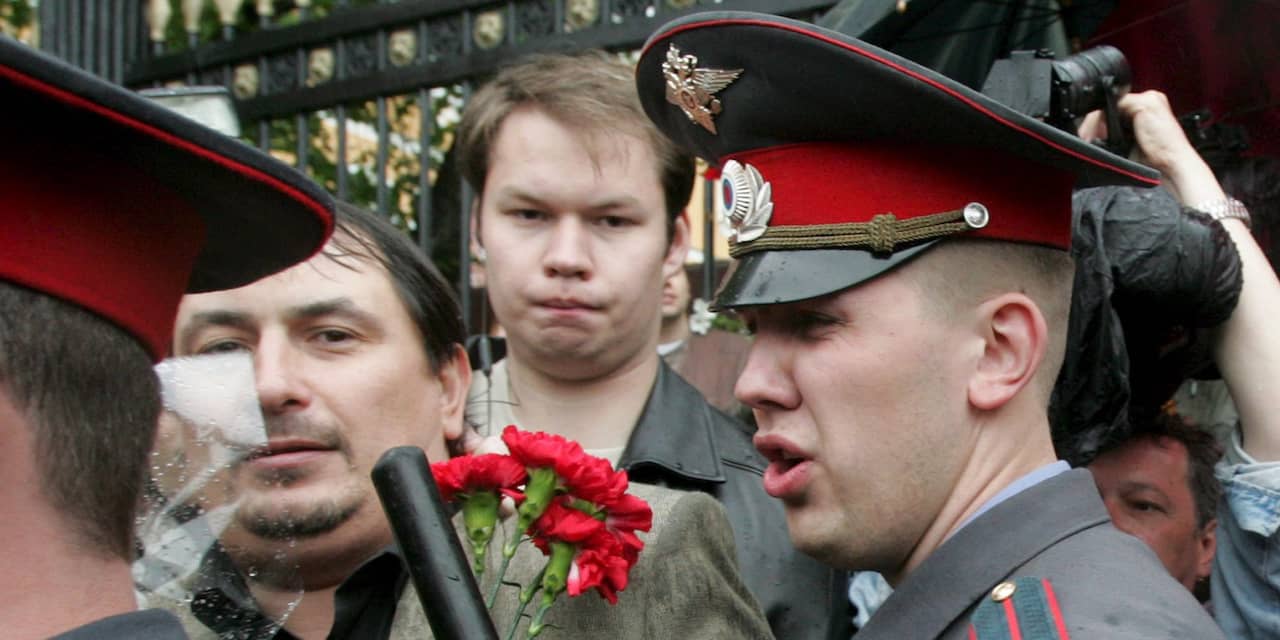 'Scrotumactivist' opgepakt in Sint-Petersburg