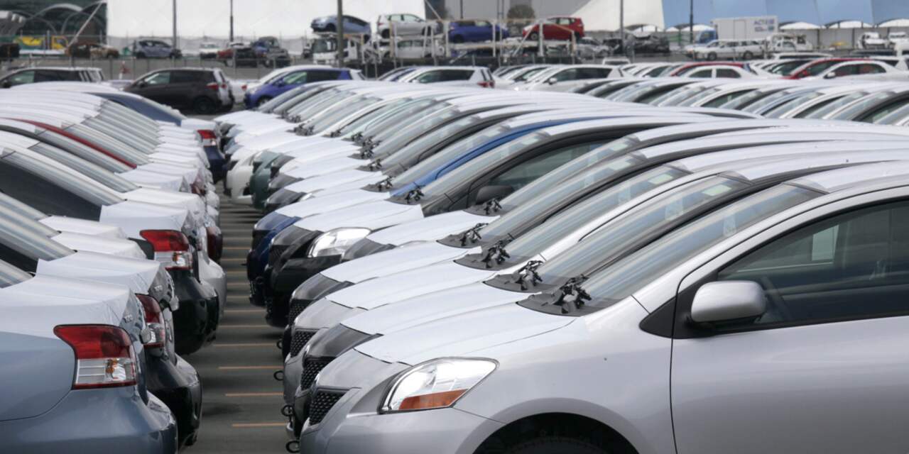 Export Japanse auto's blijft dalen