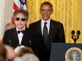 President Barack Obama van de Verenigde Staten heeft dinsdag in het Witte Huis in Washington de Medal of Freedom uitgereikt aan muzikant Bob Dylan. 