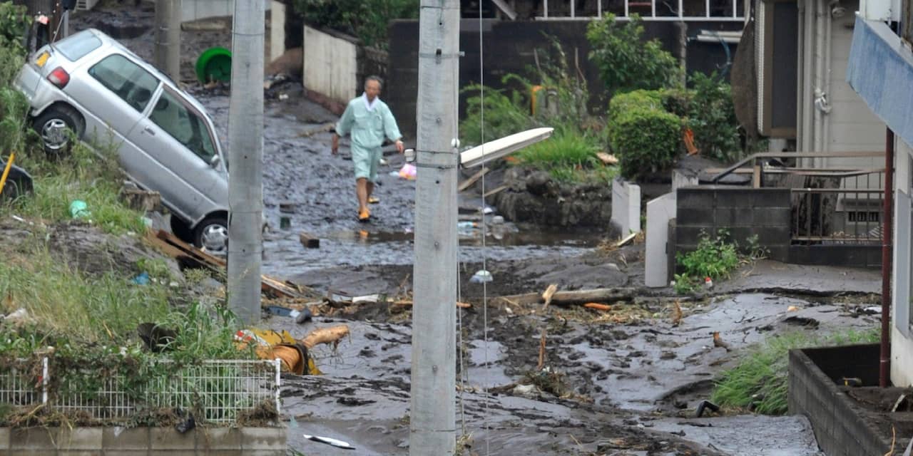 Noodweer in Japan eist 25 levens
