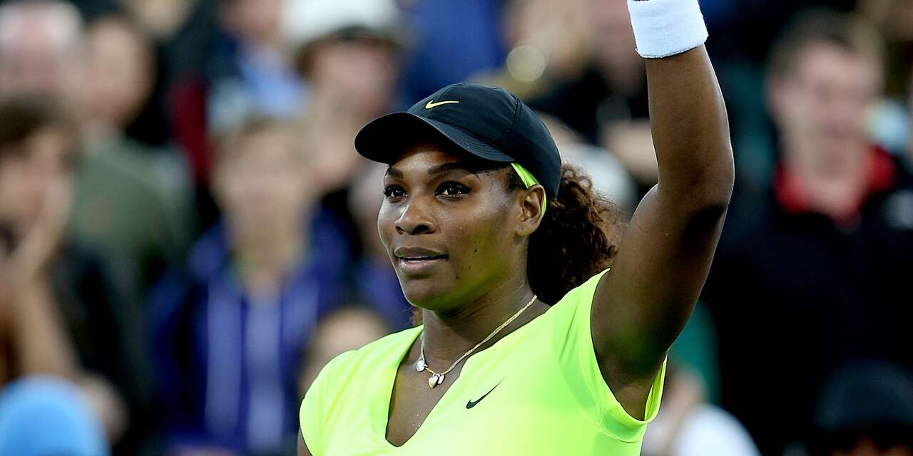 Serena Williams zet zegereeks voort