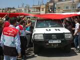 Waarnemers VN bezoeken Homs