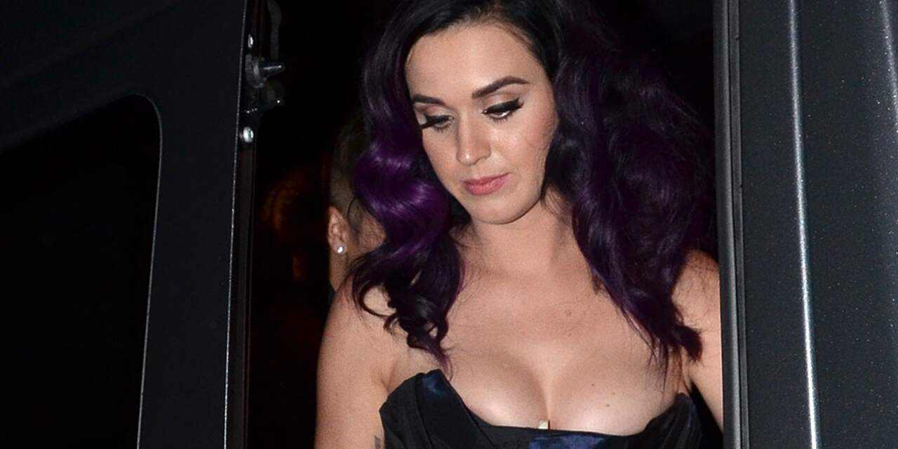 Katy Perry boos op fotografen