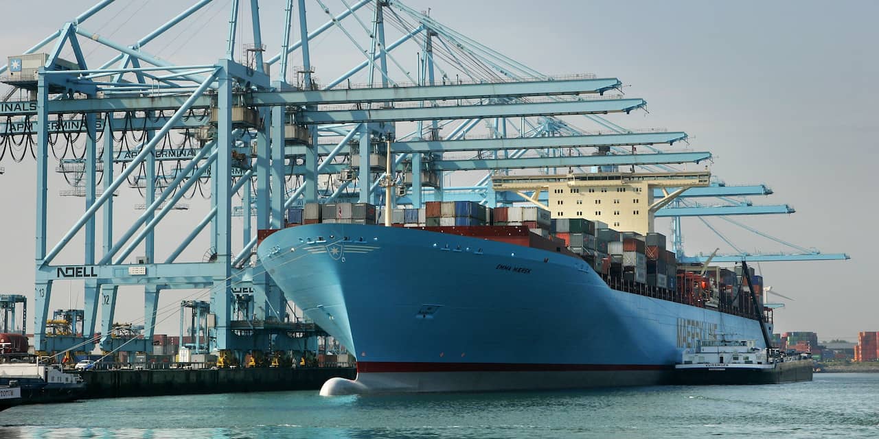Rotterdamse haven blijft groeien door export