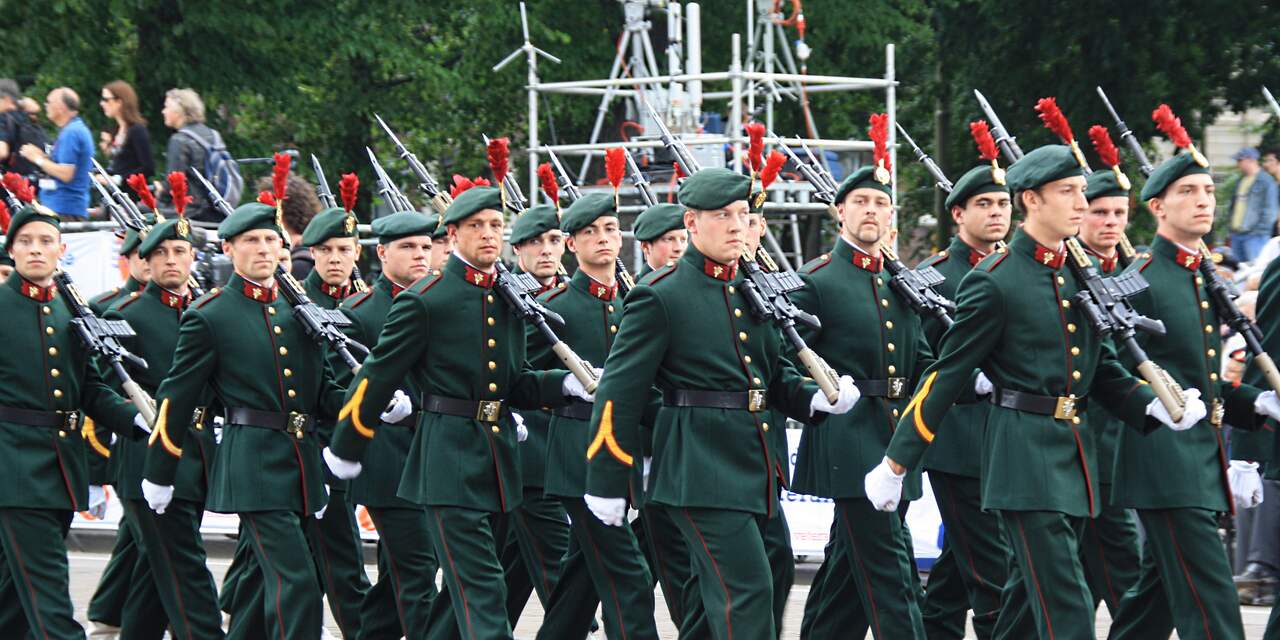 Veteranen geëerd in Den Haag