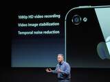 Ook de camera is aangepast. Zo beschikt de nieuwe iPhone over 8 megapixels en zal de camera 33 procent sneller werken. Ook het lenssysteem is flink verbeterd waardoor de kwaliteit en scherpte van foto's omhoog moet gaan.