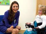 Kate Middleton sprak maandag bij een bezoek aan een kinderziekenhuis in Ipswich. Ze opende daar een nieuwe afdeling voor ernstig zieke kinderen.