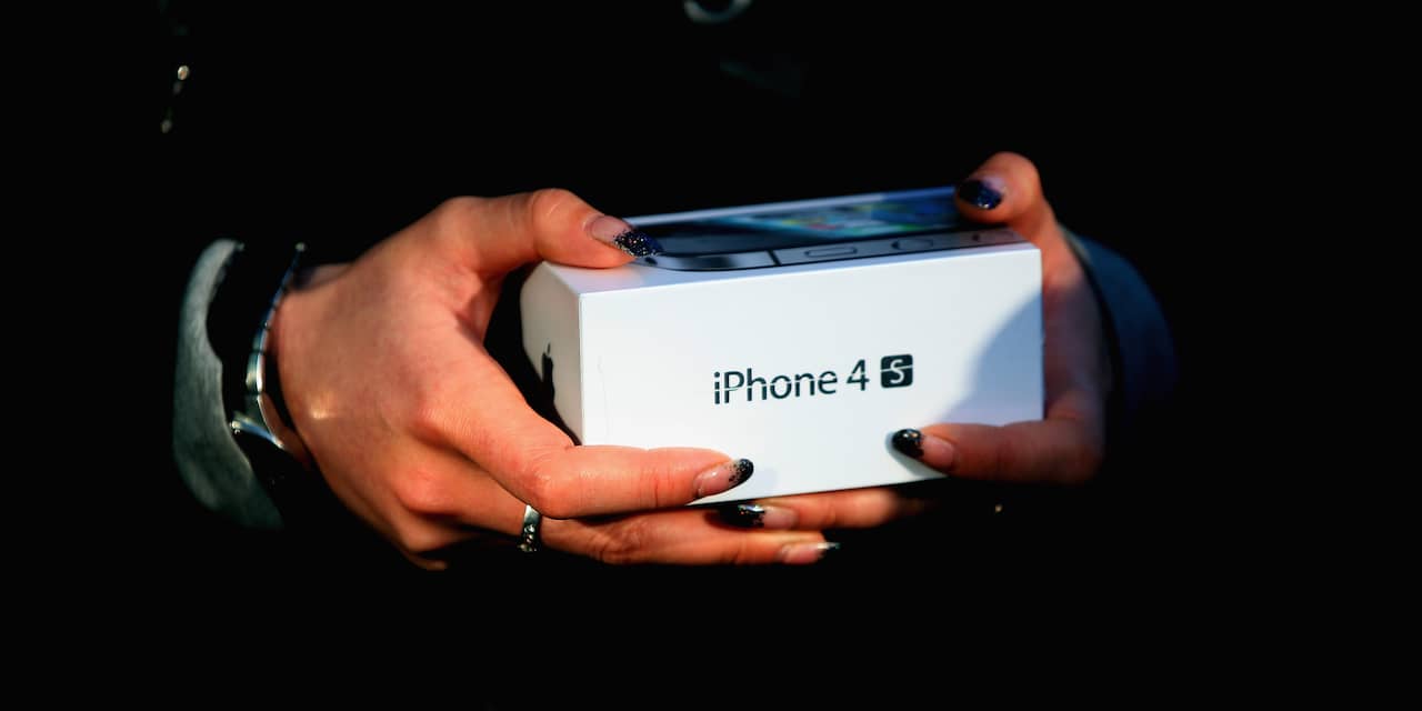 Helft Nederlandse iPhone-bezitters heeft iPhone 4 of 4S