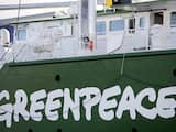 Actie Greenpeace tegen boringen Shell