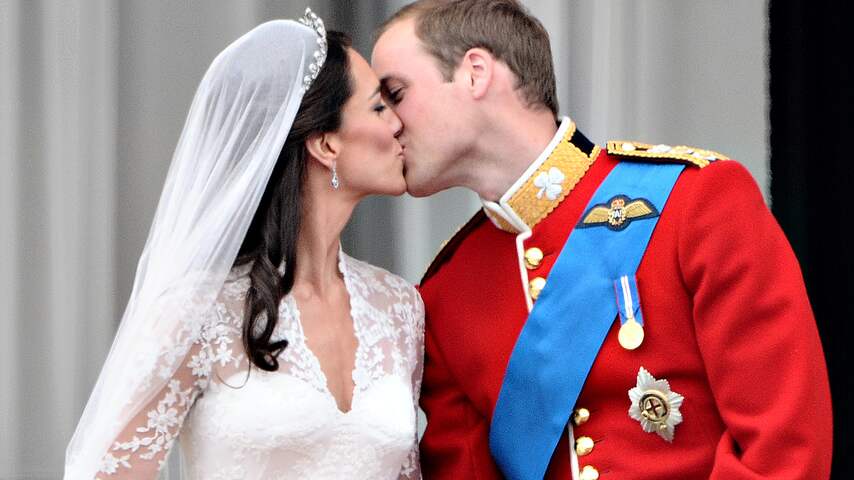 Prins William en Kate Middleton jaar getrouwd