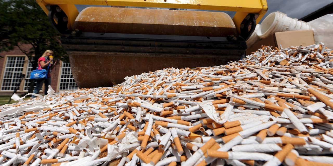 Tien miljoen illegale sigaretten onderschept