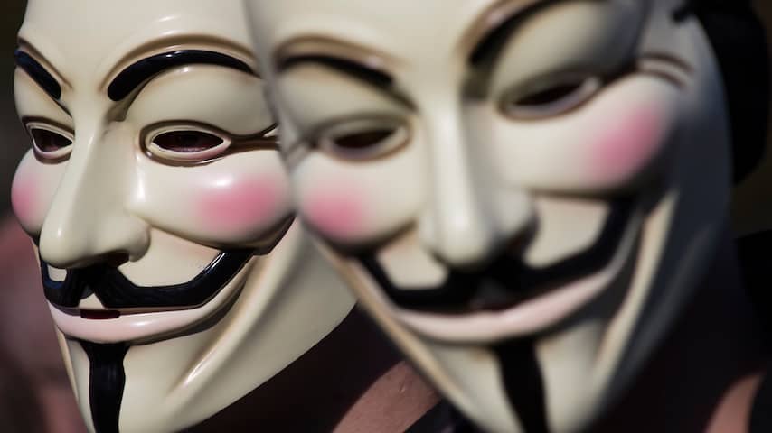 Anoniem op Occupy Den Haag