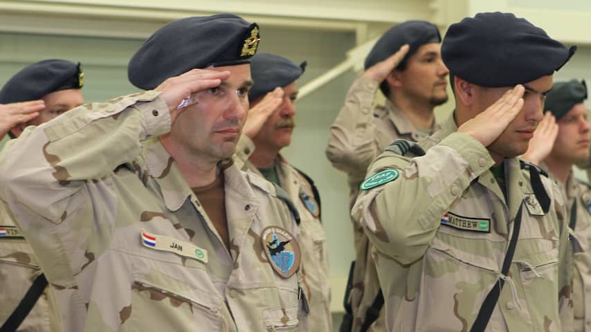 Air Task Force krijgt NAVO-medaille uitgereikt
