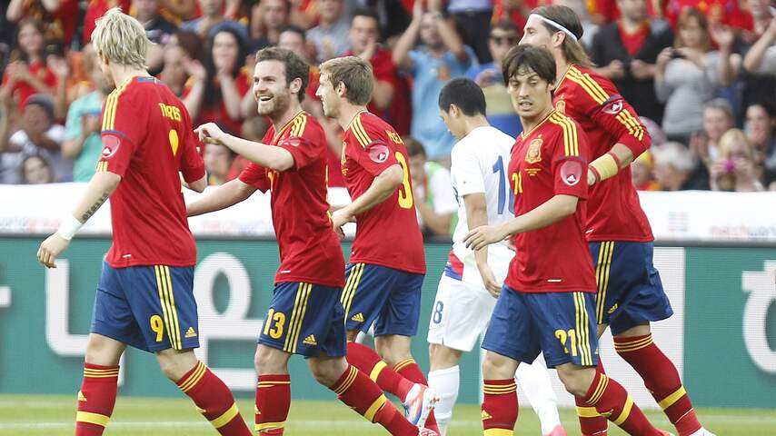 Spanje-zuid korea