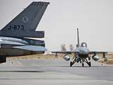 Nederlandse F-16's gooien bommen in Afghanistan