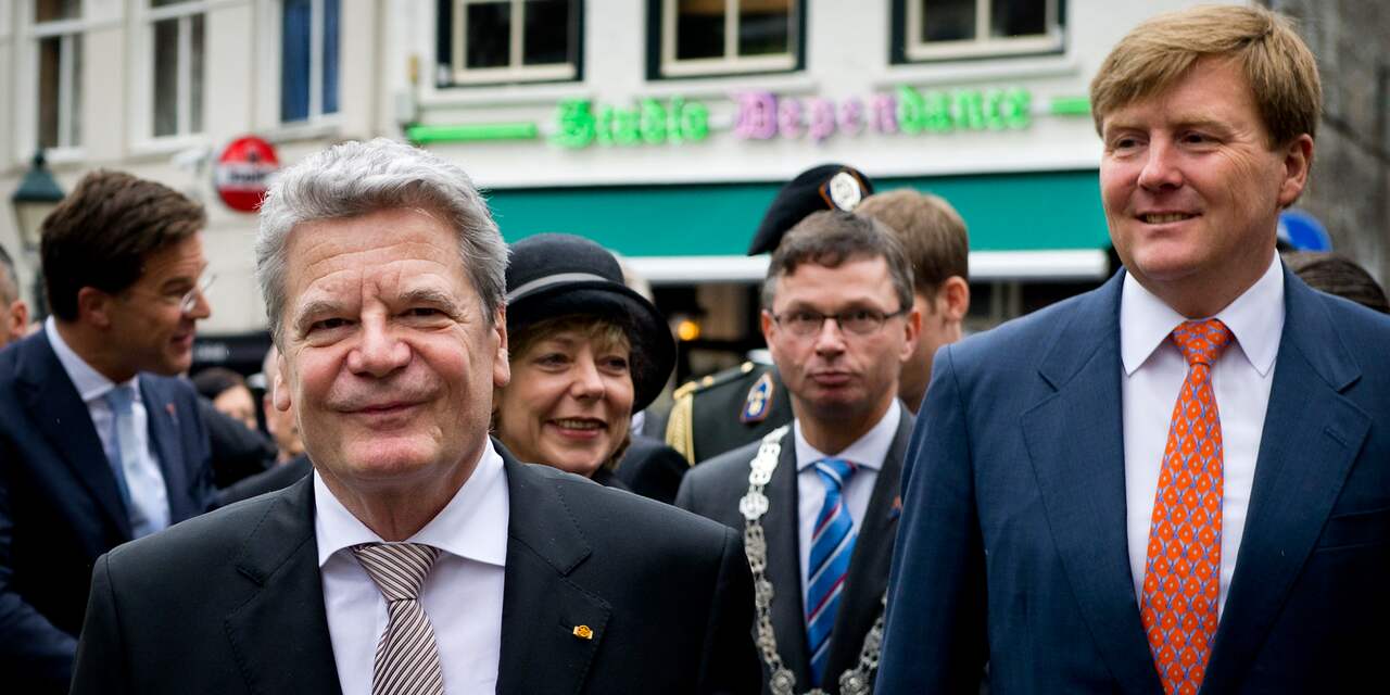 Joachim Gauck geroerd bij 5 mei-lezing