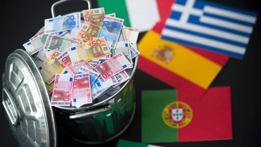 Schuldencrisis, Griekenland, Portugal, Ierland, Italie, Spanje, schuldencrisis