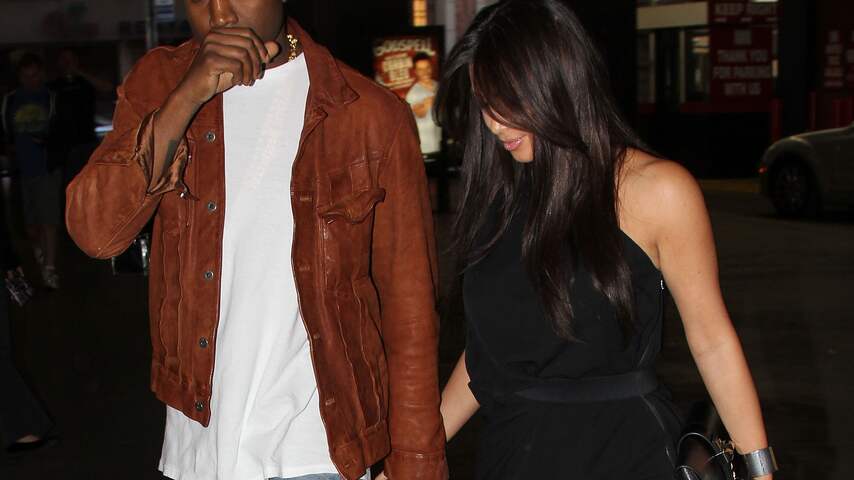 Kanye West en Kim Kardashian