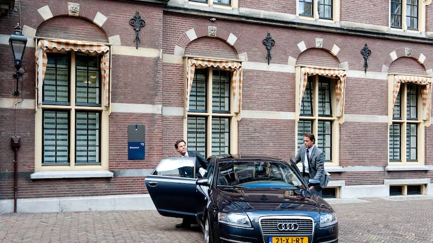 Mark Rutte bij de koningin