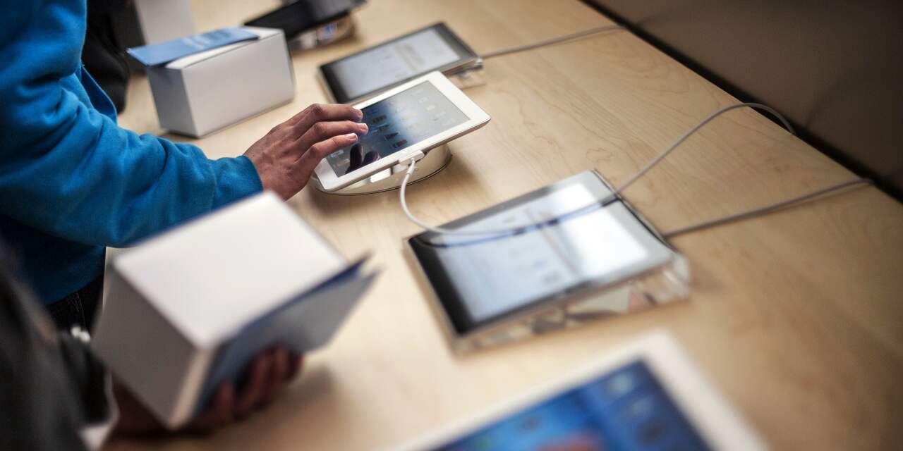 'In 2013 meer tablets dan laptops verkocht'