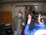Ben Saunders  op de Filmpremire aan boord van de Rotterdam