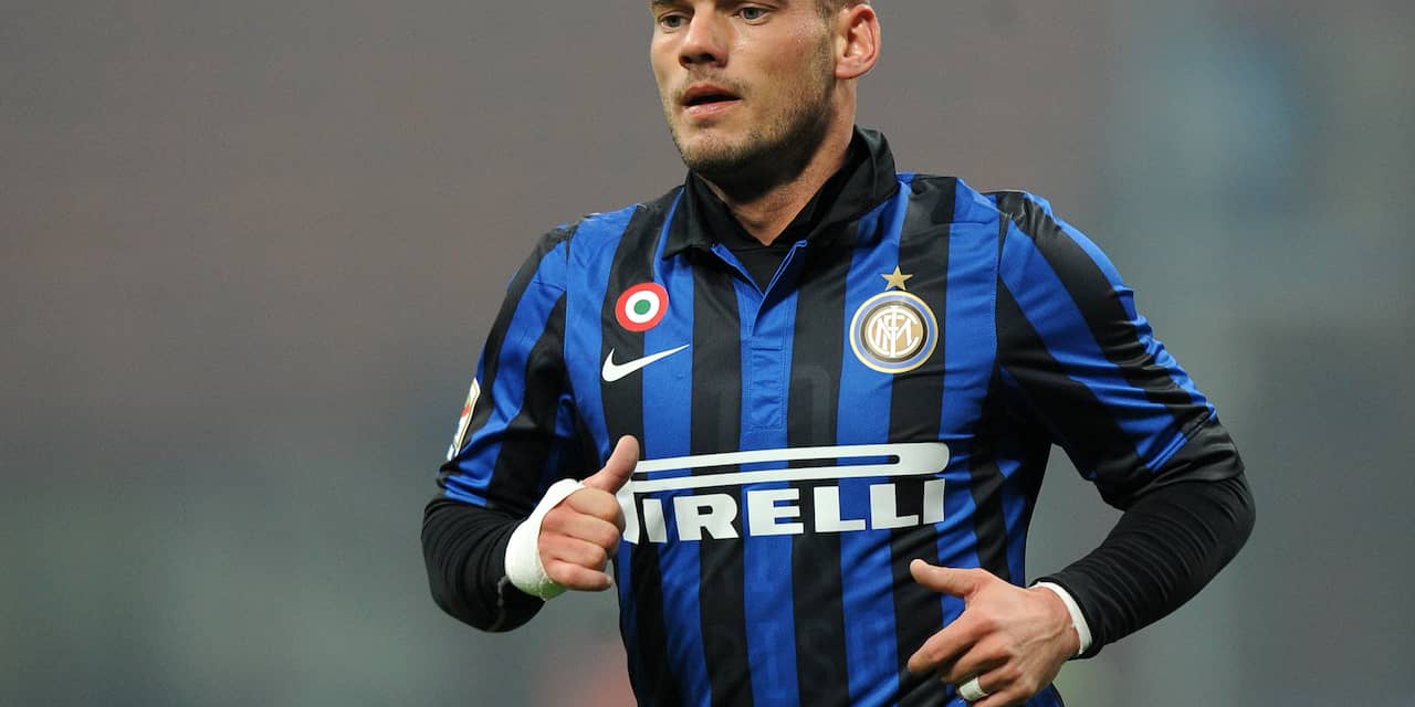 Sneijder opnieuw buiten selectie Inter