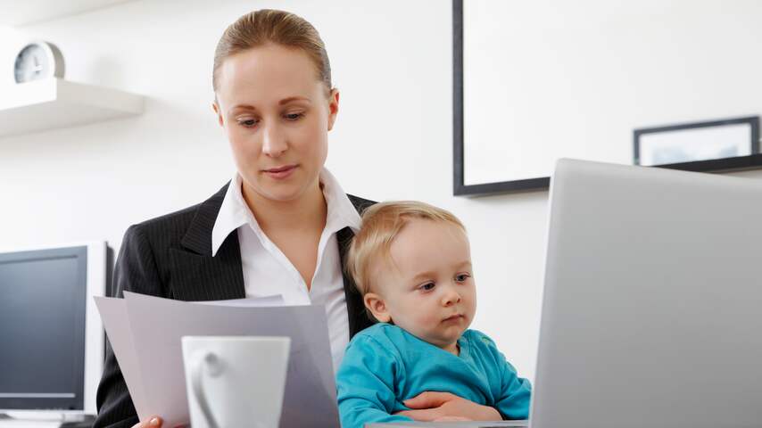 Multitask, multitasken, thuiswerken, moeder