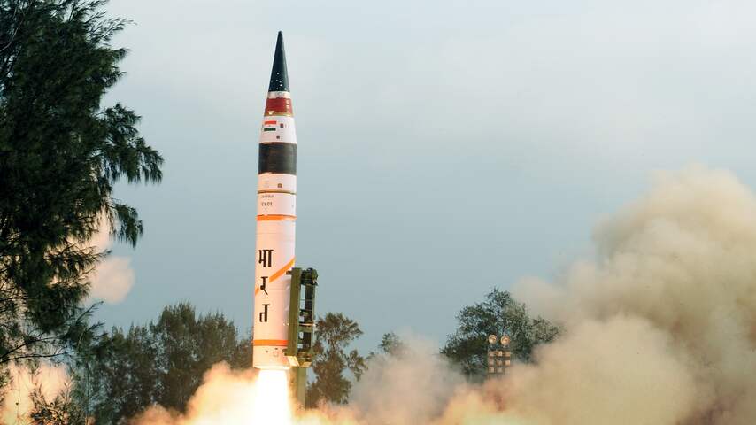 India test intercontinentale raket 