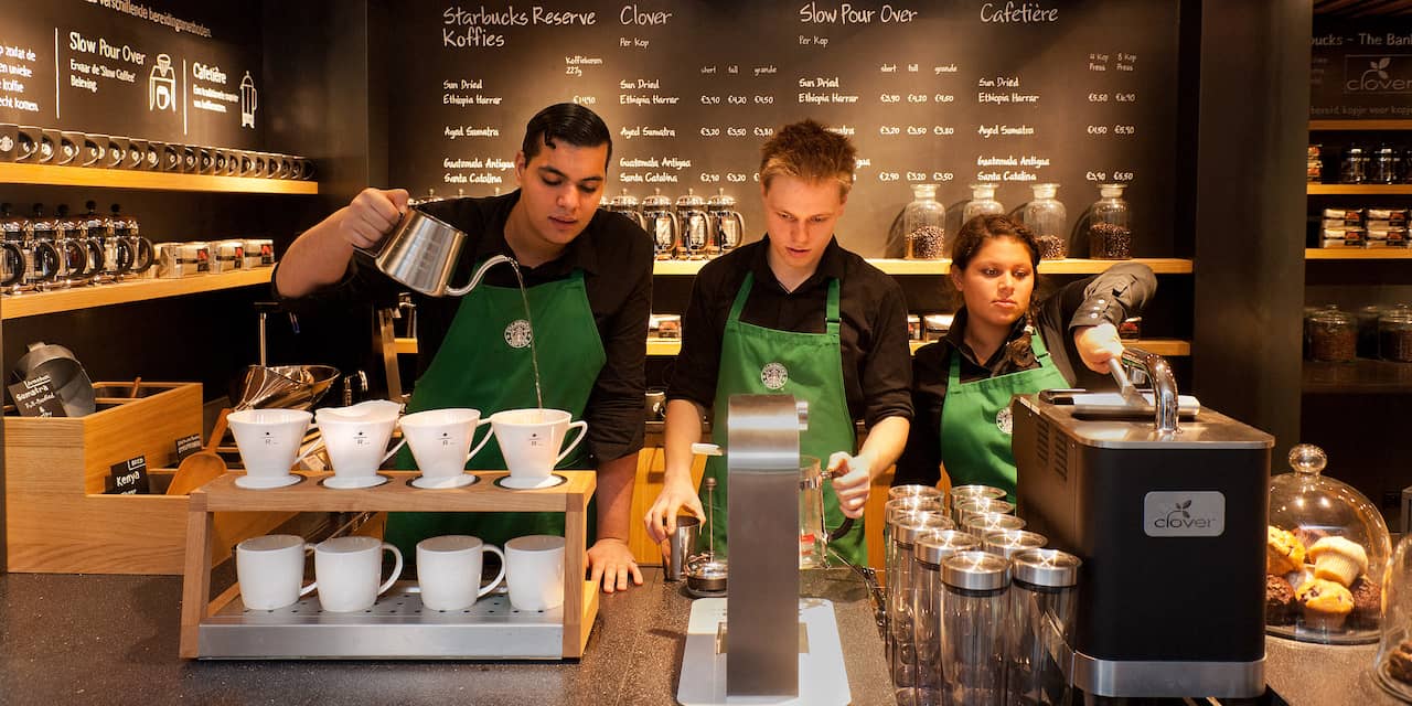 Winststijging Starbucks ondanks daling inkomsten Europa