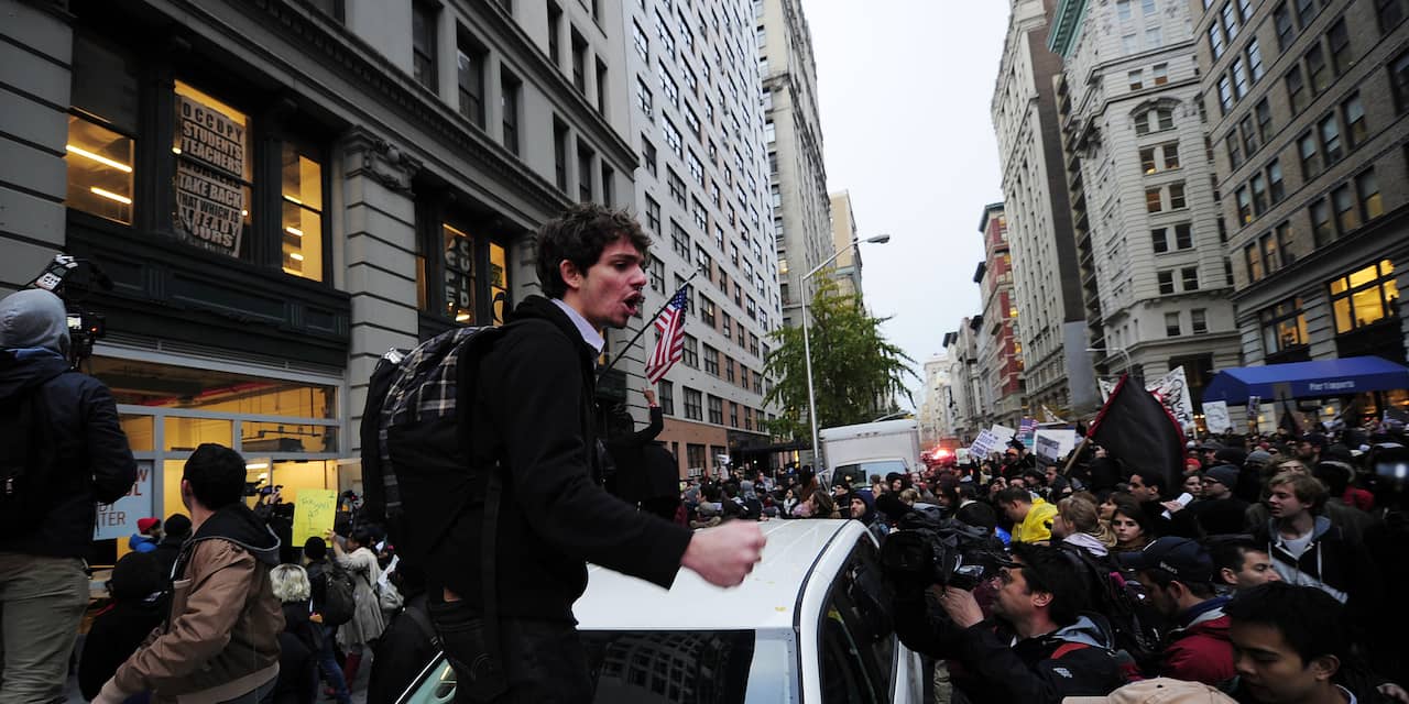 Arrestaties bij Occupy-protest Wall Street