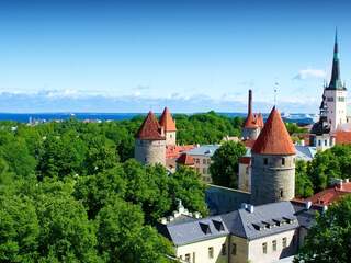 Tallinn, de hoofdstad van Estland