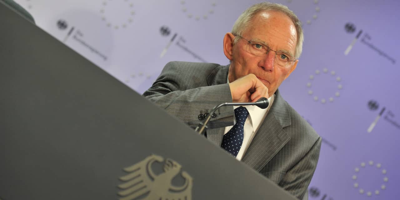 Schäuble sluit faillissement Griekenland uit