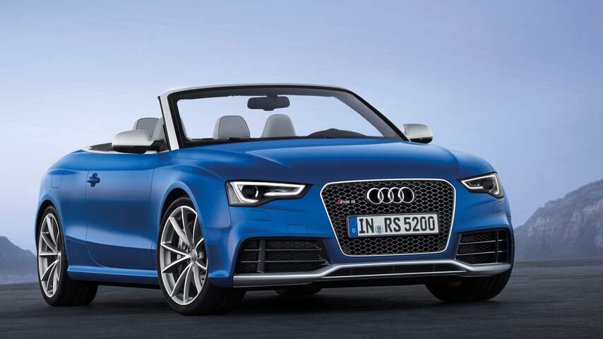 Onthuld: Audi RS5 Cabriolet