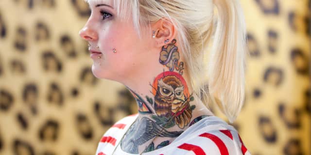 Tattoeages en piercings in Ahoy Rotterdam