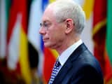Ook EU-president Herman Van Rompuy is toont zich gelukkig. ''Met het winnen van de Nobelprijs voor de Vrede wordt de rol van de EU als grootste vredestichter in de geschiedenis erkend", aldus Van Rompuy. "Wij zijn heel erg trots dat de inspanningen van de EU om de vrede te bewaren in Europa bekroond zijn.''