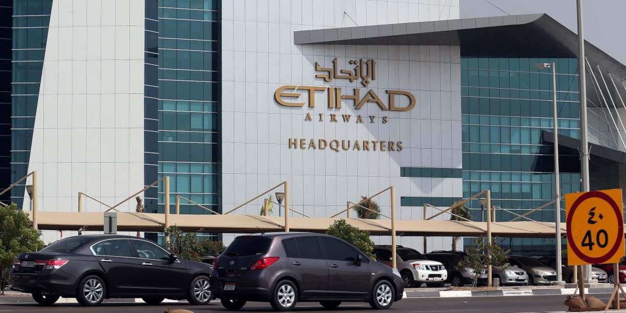 Luchtvaartmaatschappij Etihad Airways lijdt verlies door afschrijvingen