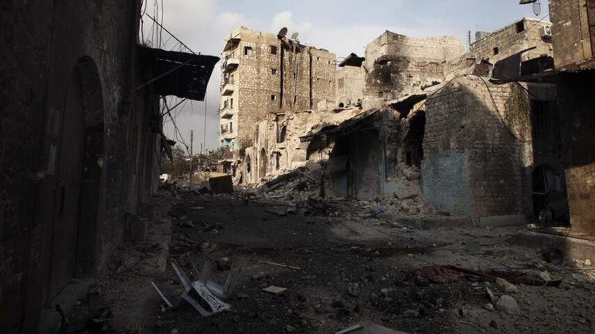 Aleppo in puin
