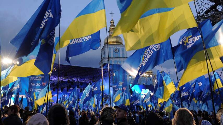 'Economie Oekraïne gaat hard achteruit'