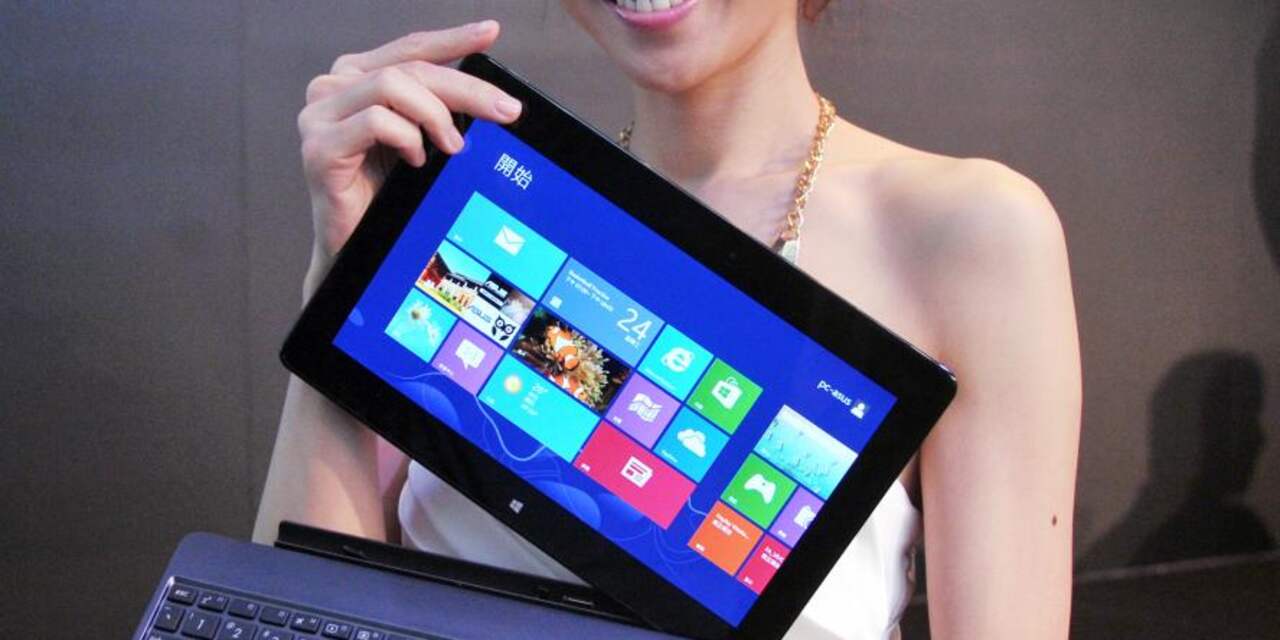 'Windows 8 en tablets zorgen voor nieuwe daling op pc-markt'