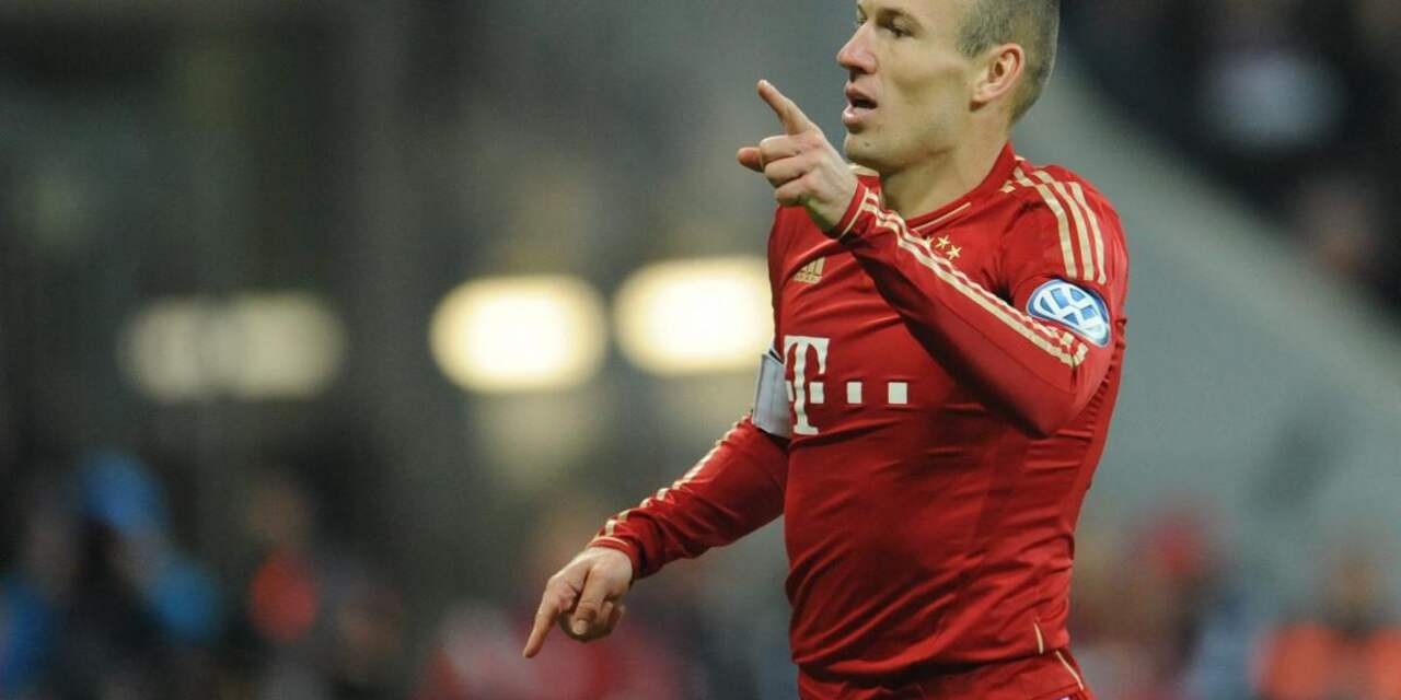 Robben belangrijk voor Bayern