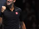 Novak Djokovic heeft maandagavond zijn openingspartij op de ATP World Tour Finals van Jo-Wilfried Tsonga gewonnen.